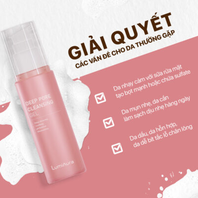 LUMIAURA DEEP PORE CLEANSING GEL