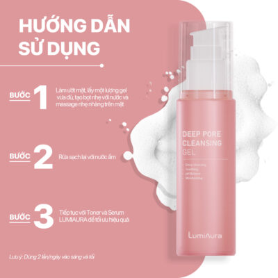 LUMIAURA DEEP PORE CLEANSING GEL