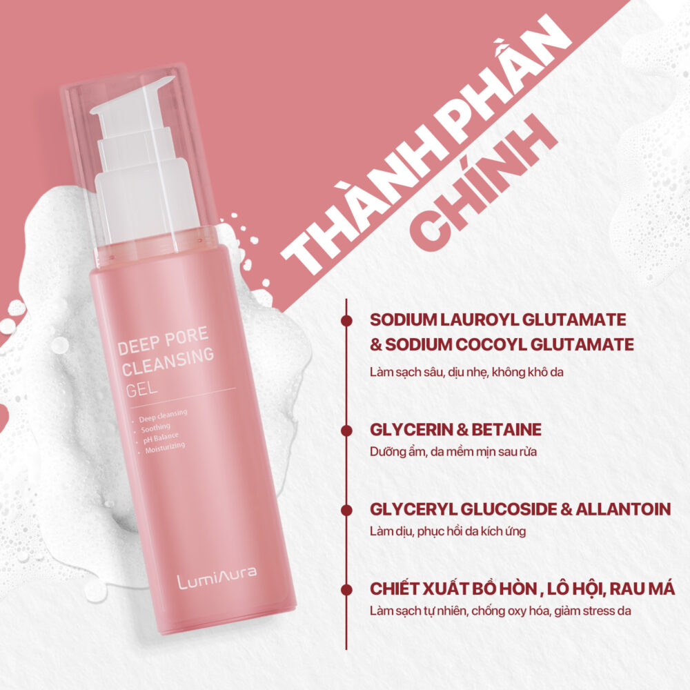 LUMIAURA DEEP PORE CLEANSING GEL