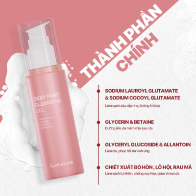 LUMIAURA DEEP PORE CLEANSING GEL
