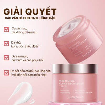 LUMIAURA NIACINAMIDE ALPHA BRIGHTENING CREAM