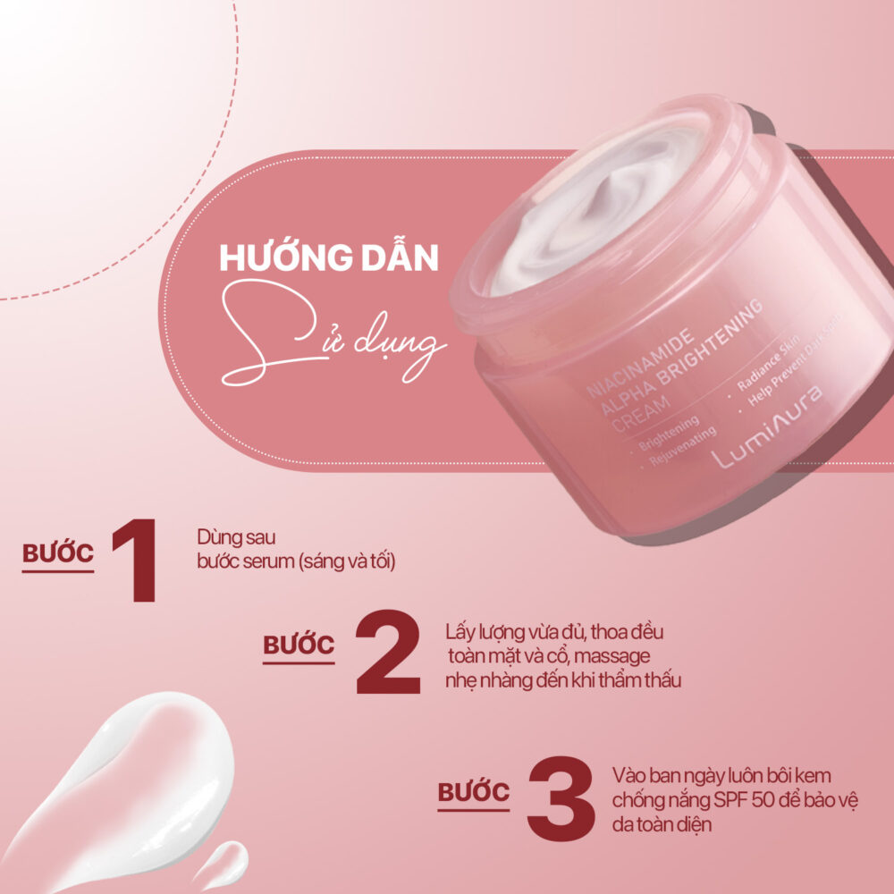 LUMIAURA NIACINAMIDE ALPHA BRIGHTENING CREAM