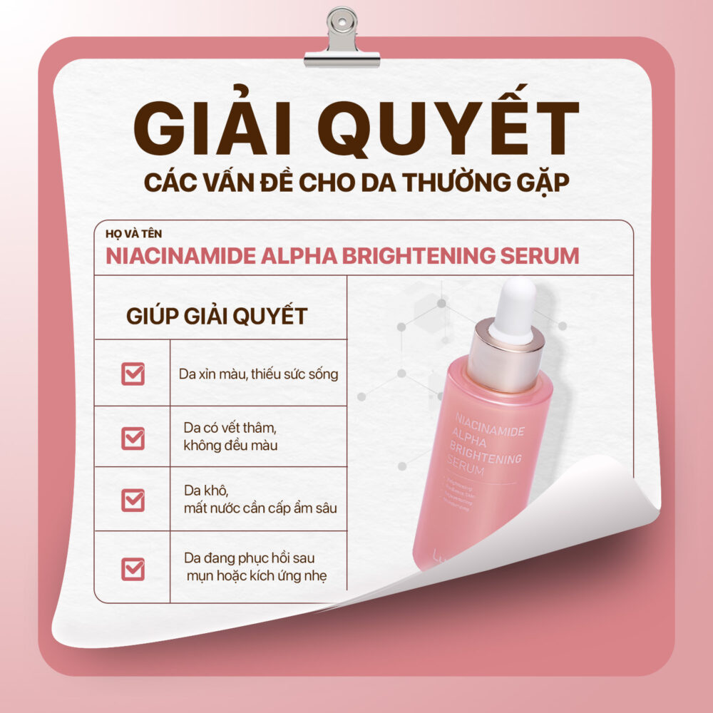 NIACINAIDE ALPHA BRIGHTENING SERUM