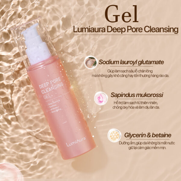 LUMIAURA DEEP PORE CLEANSING GEL