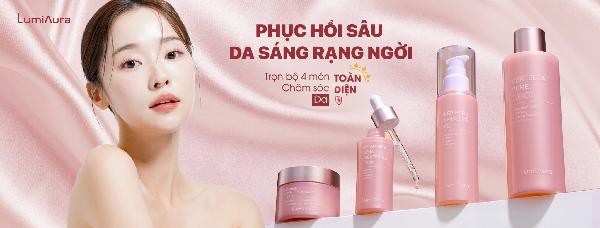 Lumiaura - Chăm sóc da sáng khỏe từng ngày