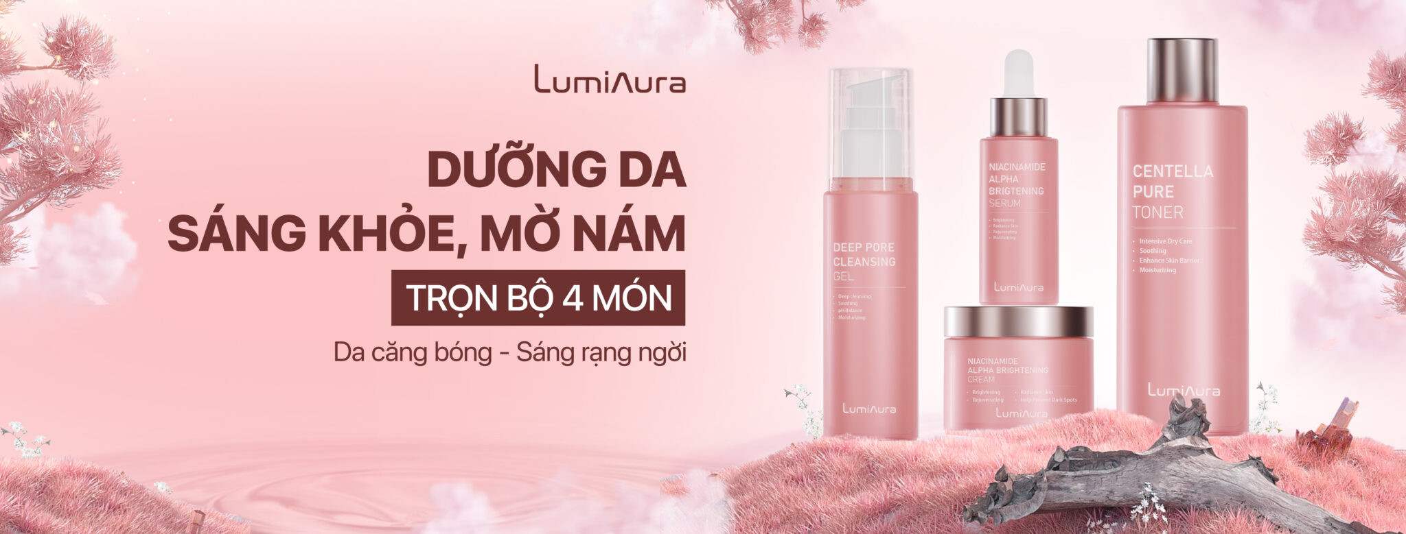 Lumiaura - Chăm sóc da sáng khỏe từng ngày