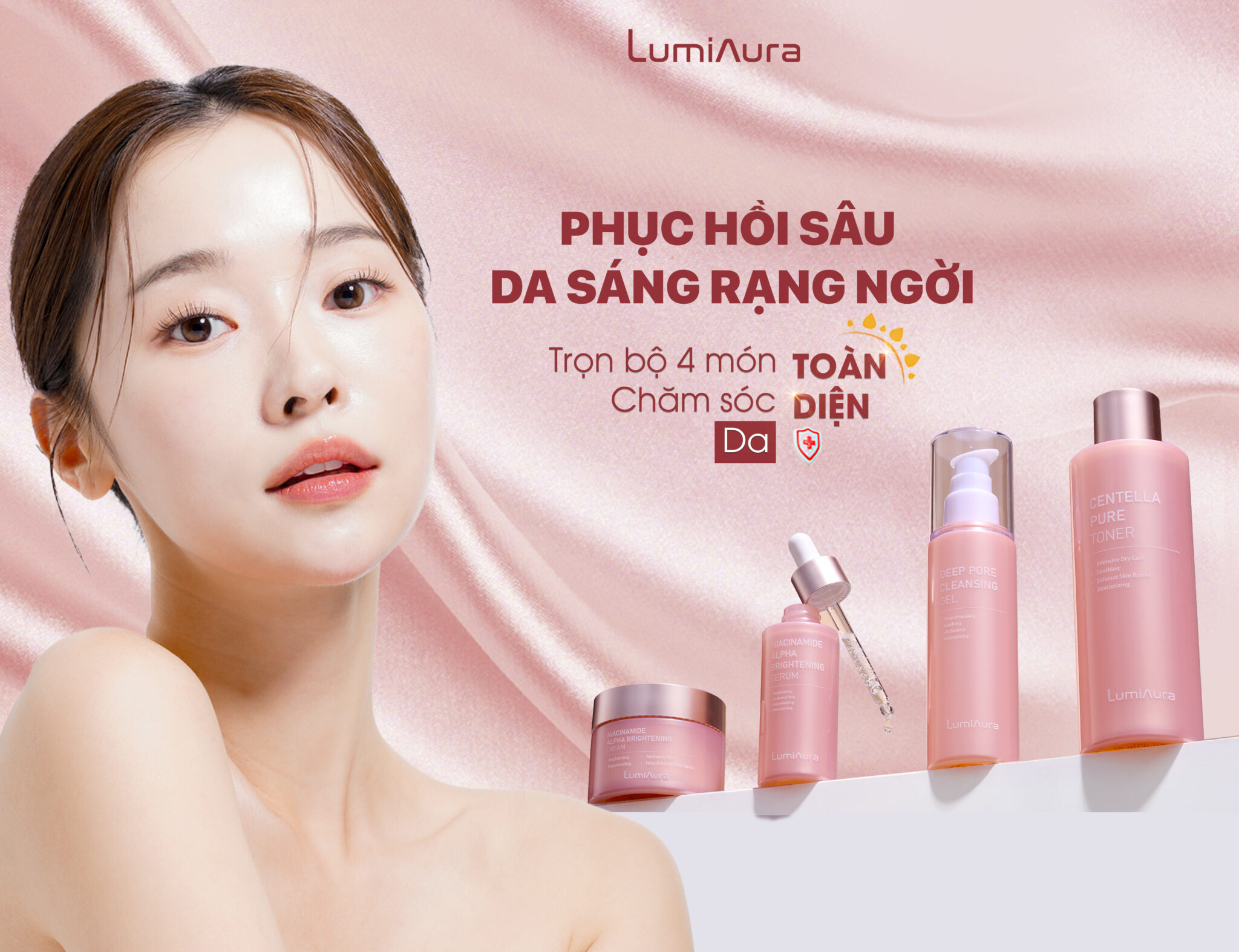 Lumiaura - Chăm sóc da sáng khỏe từng ngày