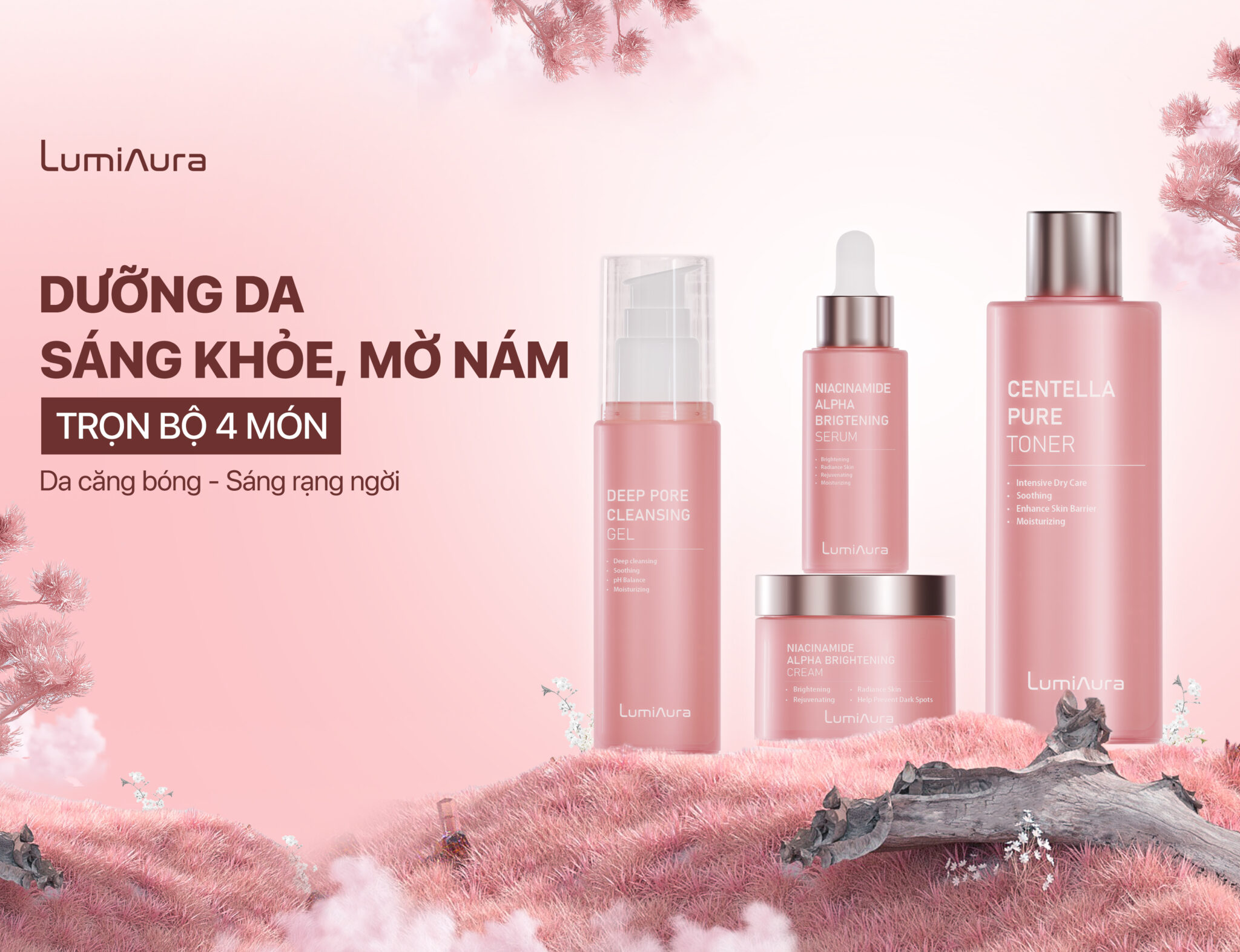 Lumiaura - Chăm sóc da sáng khỏe từng ngày
