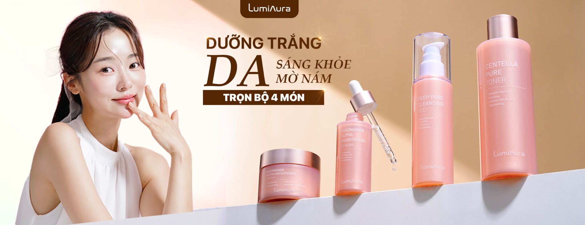 Lumiaura - Chăm sóc da sáng khỏe từng ngày